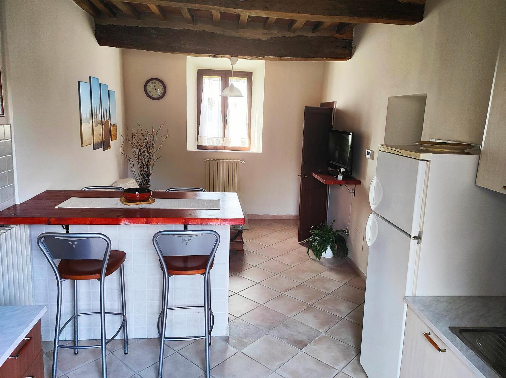 La Casina Di Colle - Appartamento Rustico Sulle Colline Di Pisa Кашана Терме Екстериор снимка