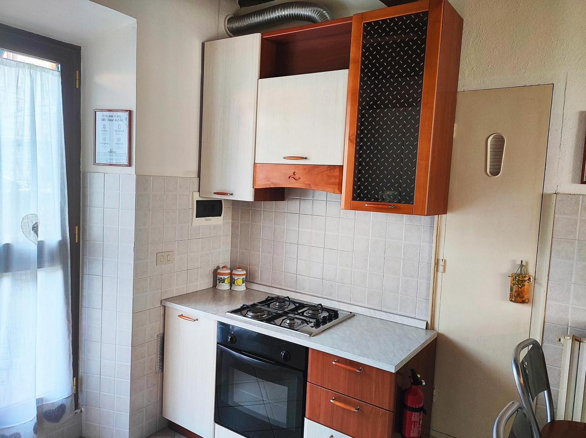 La Casina Di Colle - Appartamento Rustico Sulle Colline Di Pisa Кашана Терме Екстериор снимка